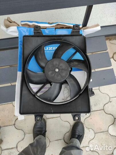 Вентилятор радиатора hyundai accent 99