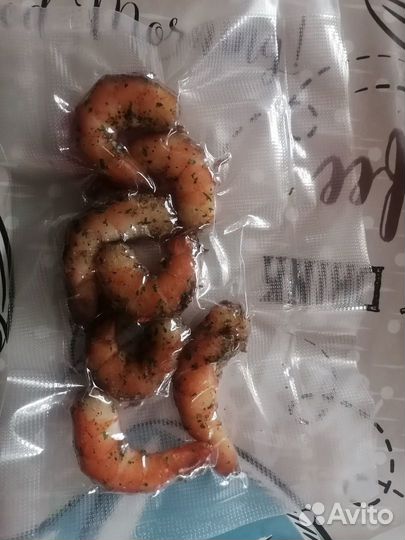 Вяленое мясо, креветки