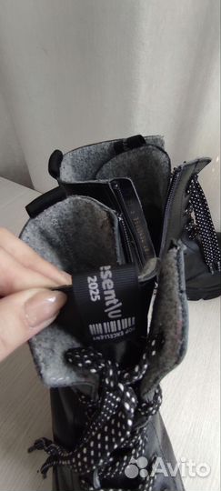 Ботинки демисезонные для девочки 37