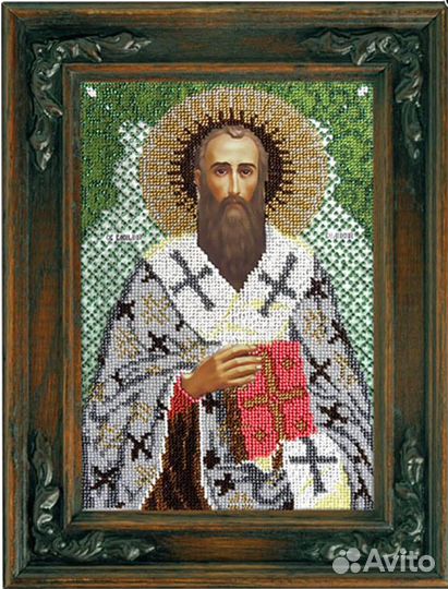 Набор для вышивания бисером «Святой Василий»