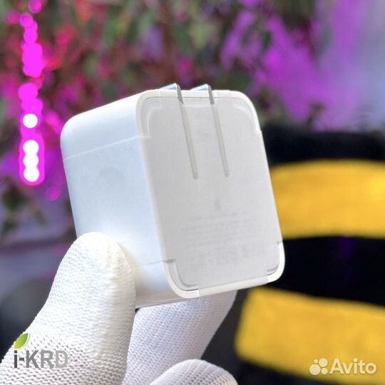 Блок питания Apple 35W Dual USB-C (Новый, US)
