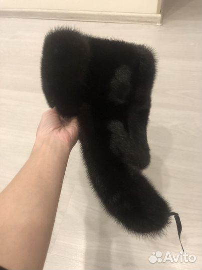 Шапка норковая новая