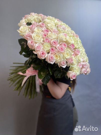 Букет роз с теплицы