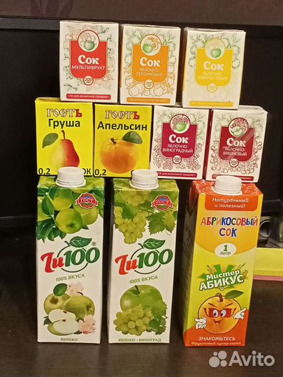 Соки, какао, кофе, чай, цикорий, кисель