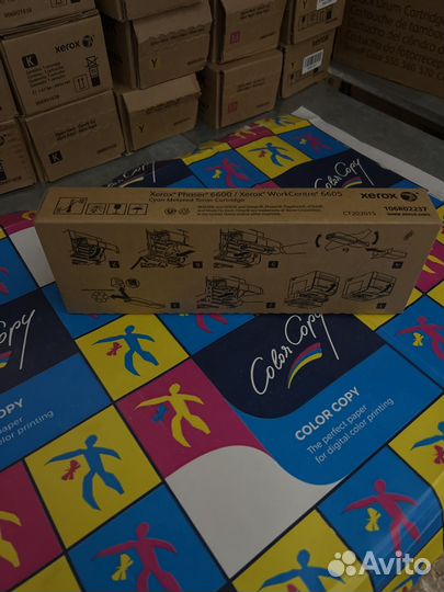 Тонер синий Ph6600/05/VLC400/405