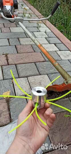 Насадка на газонокосилку катушка