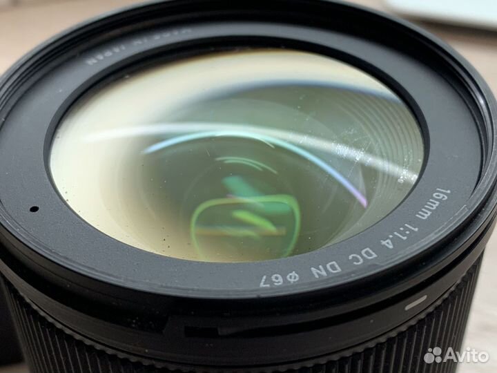 Объектив Sigma 16mm sony e mount