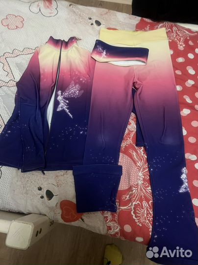 Костюм для фигурного катания рост 134