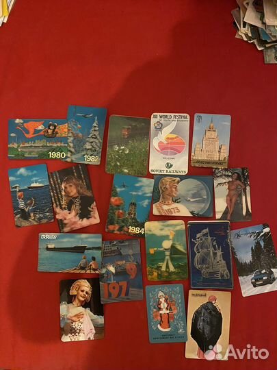 Календарики карманные