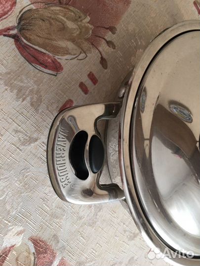 Немецкая сковорода из нерж.стали с термокном