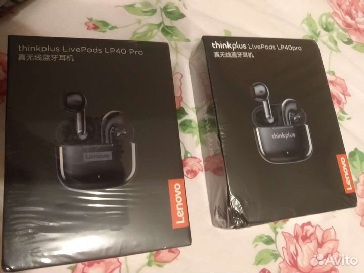 Беспроводные наушники-вкладыши Lenovo LivePods LP