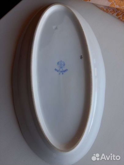 Блюдо, царских времен кузнецова Д.Ф.,19 век