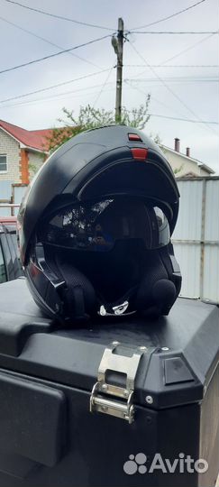 Мотошлем Nolan с гарнитурой