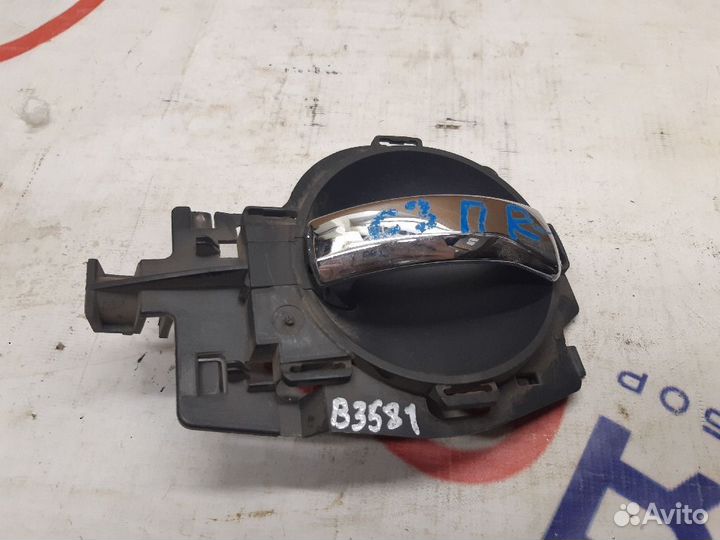 Ручка двери внутренняя, 9647164377 citroen C3, 304