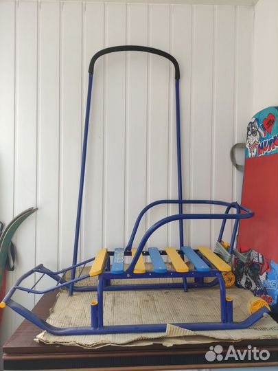 Детские зимние санки