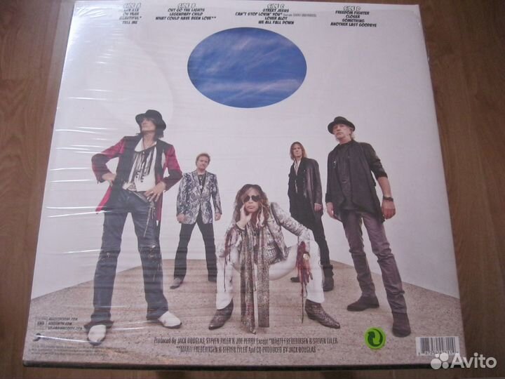 2 LP+CD Aerosmith 2012 Red Vinyl sealed