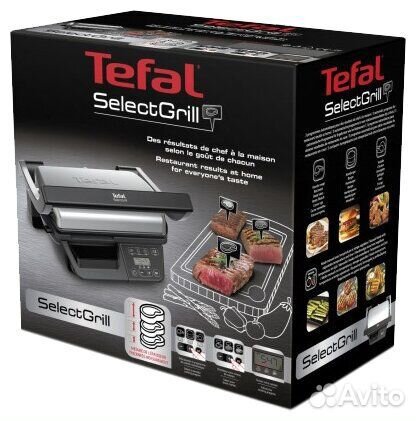 Новый гриль Tefal SelectGrill гарантия-доставка