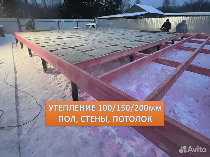 Каркасный домик для дачи