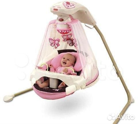 Прокат Аренда Электрокачели Fisher Price