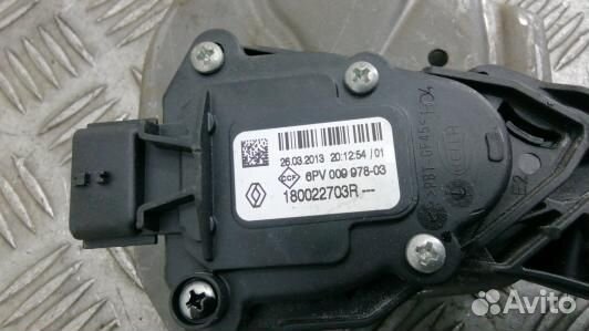 Педаль газа dacia sandero 2 (94H09NW01)