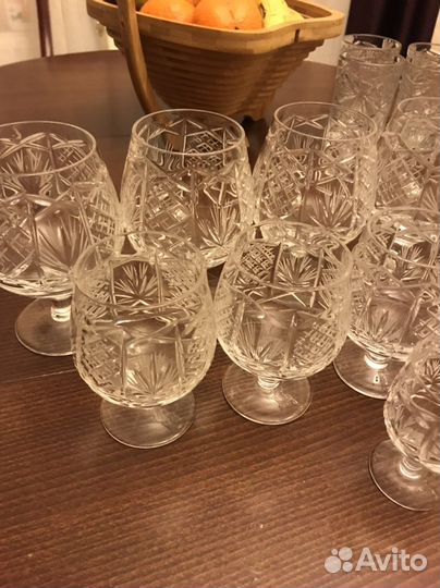 Набор хрустальных бокалов Азалия