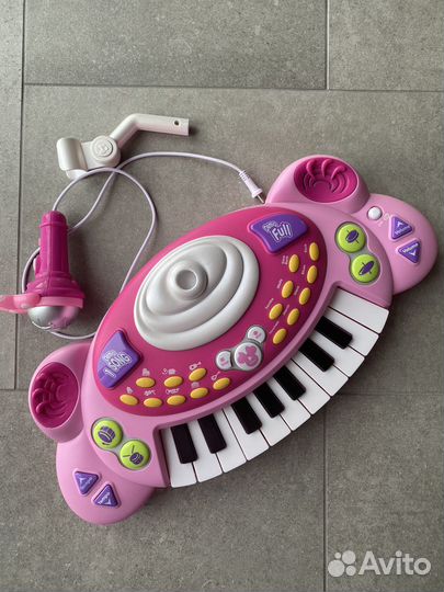 Синтезатор Пианино детское с микрофоном