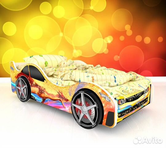 Кровать машина