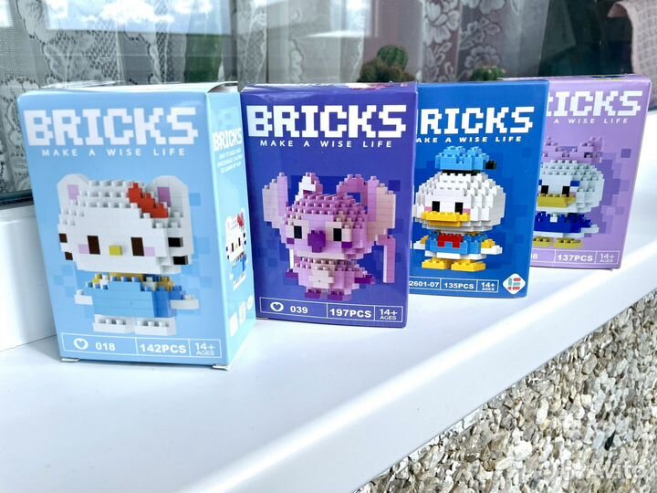Фигурка-конструктор bricks 3D