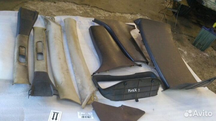 Пластик салона Toyota Mark2 1992-1996