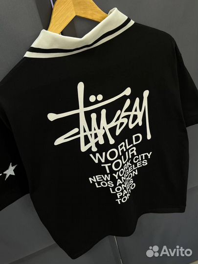 Футболка nike x stussy стильная (хит 2024)