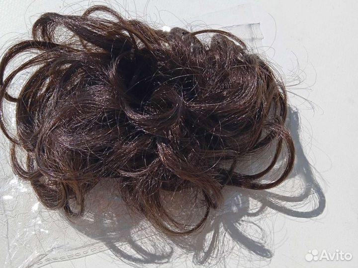 Накладной пучок на резинке