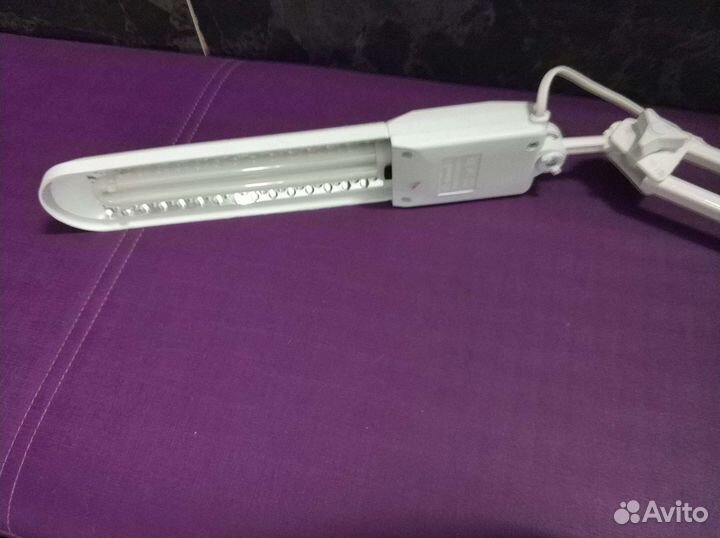 Лампа настольная для маникюра бу