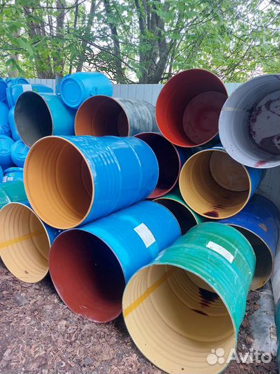 Бочки металлические 200 л пищевые крепкие