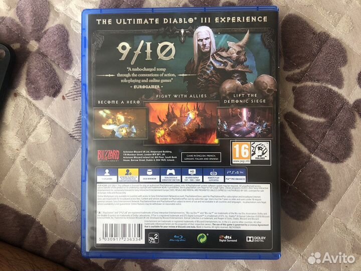 Diablo 3 eternal collection ps4