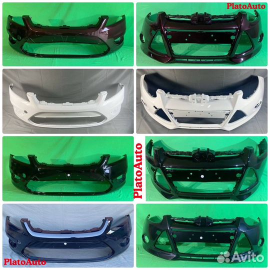 Передний бампер Ford Focus 2 3 2008-2015 (18)