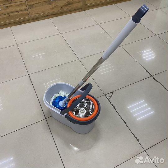 Швабра с ведром и отжимом