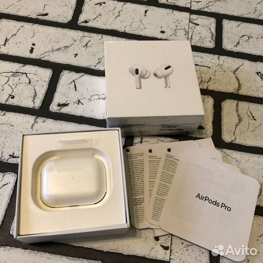 AirPods Pro с шумоподавлением новые + гарантия