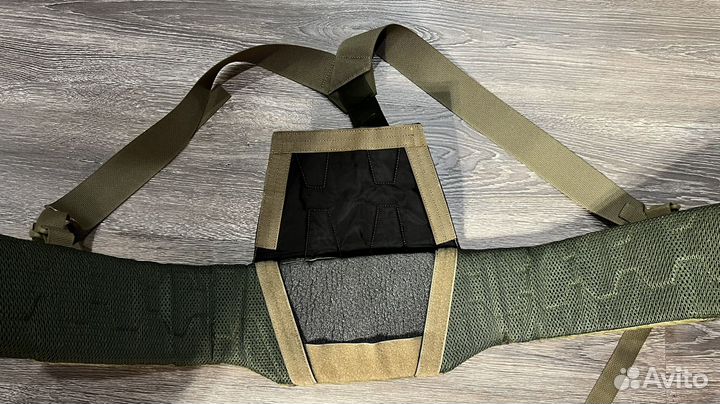 Разгрузочный пояс скиф мох и подтяжки скиф