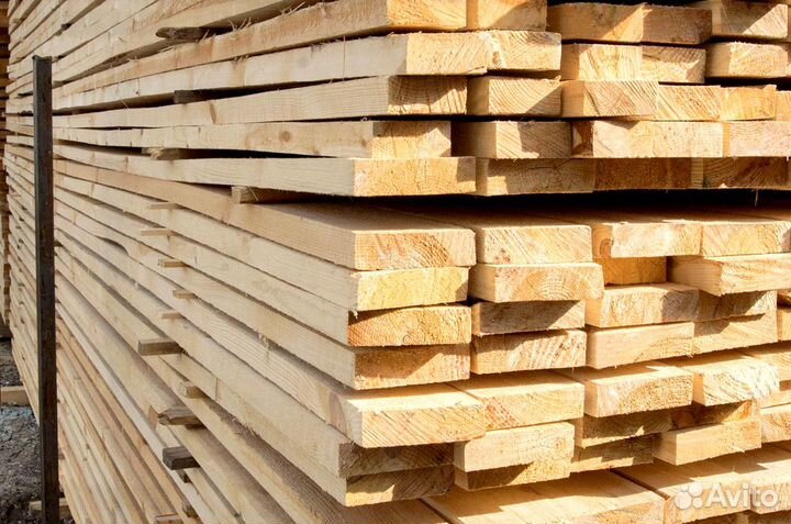 Доска обрезная строительная с доставкой