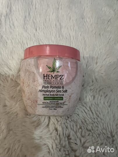 Скраб для тела hempz