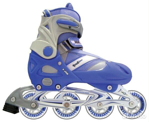 Коньки разд. MaxCity Punto X-208 р. 32-35