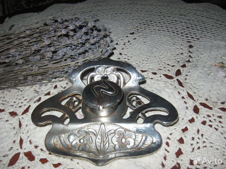 Антикварный письменный прибор Eneret металл Дания