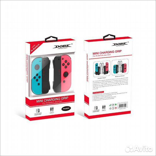 Switch Joy-Con Mini Charging Grip TNS-1729 Dobe