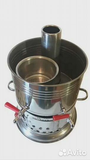 Самовар турецкий на дровах