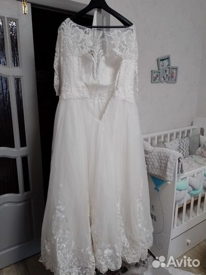 Свадебное платье 52-54