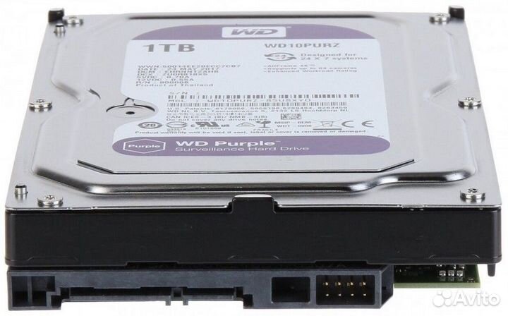 WD Purple. Жесткие диски для видеонаблюдения