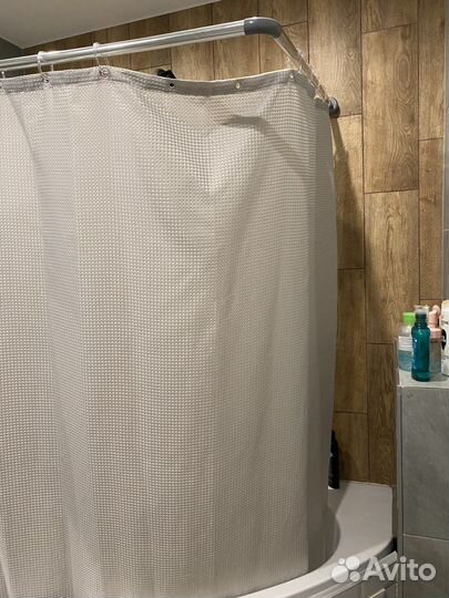 Тканевая занавеска для ванной