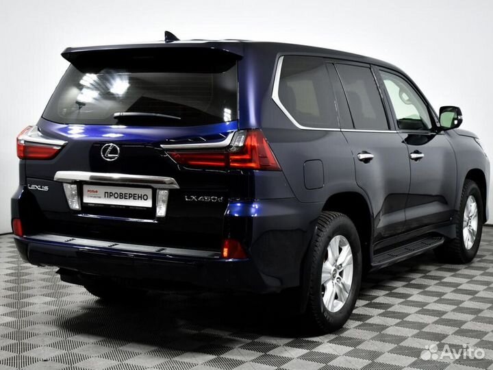 Lexus LX 4.5 AT, 2016, 164 121 км