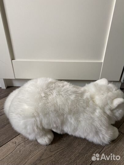 Игрушка белый кот