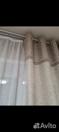 Карниз для штор двухрядный